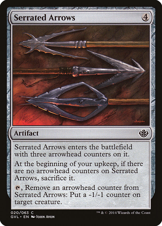 Flechas Denteadas / Serrated Arrows - Magic: The Gathering - MoxLand