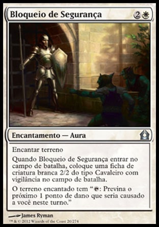 Bloqueio de Segurança / Security Blockade - Magic: The Gathering - MoxLand