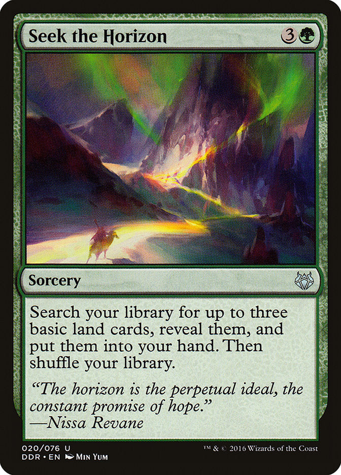 Procurar o Horizonte / Seek the Horizon - Magic: The Gathering - MoxLand