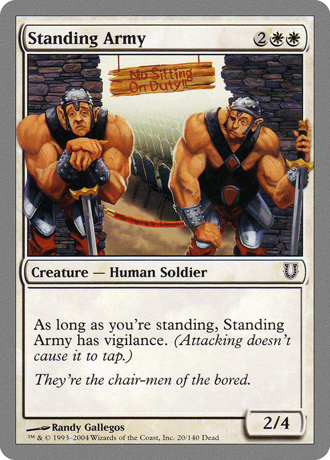 Standing Army - Magic: The Gathering - MoxLand