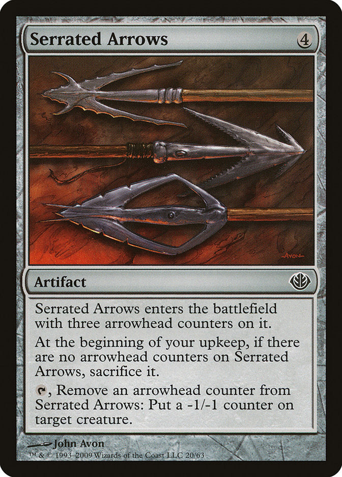 Flechas Denteadas / Serrated Arrows - Magic: The Gathering - MoxLand