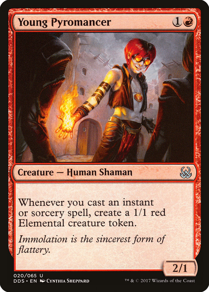 Piromante Jovem / Young Pyromancer - Magic: The Gathering - MoxLand