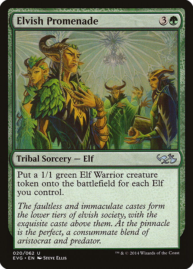 Passo Élfico / Elvish Promenade - Magic: The Gathering - MoxLand