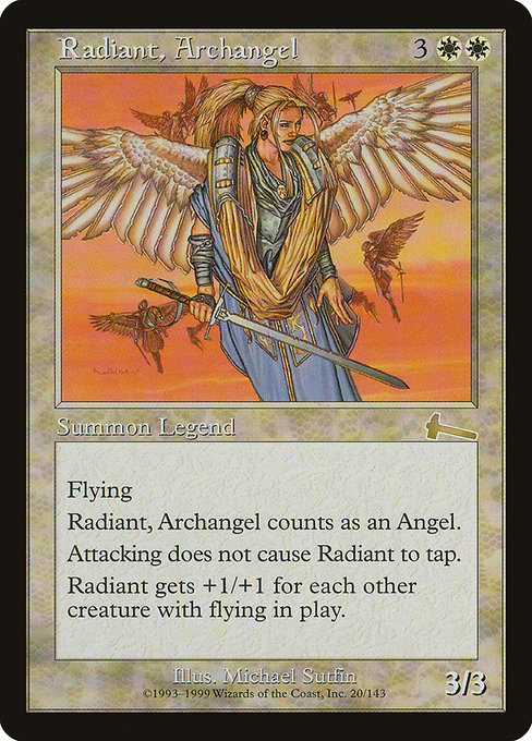 Radiante, Arcanjo / Radiant, Archangel - Magic: The Gathering - MoxLand