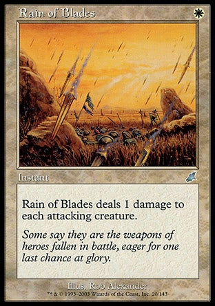 Chuva de Lâminas / Rain of Blades - Magic: The Gathering - MoxLand