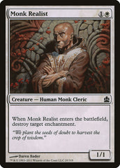 Monge Realista / Monk Realist - Magic: The Gathering - MoxLand