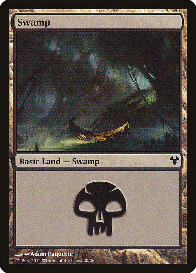 Pântano / Swamp - Magic: The Gathering - MoxLand