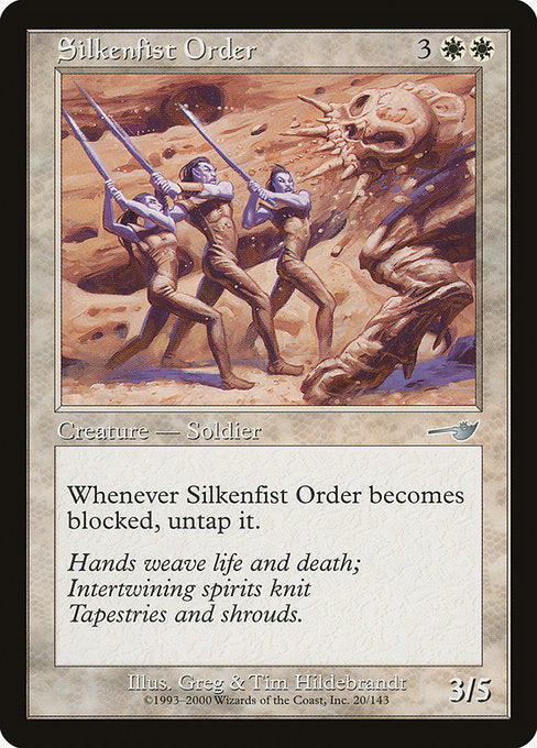 Ordem do Punho de Seda / Silkenfist Order - Magic: The Gathering - MoxLand