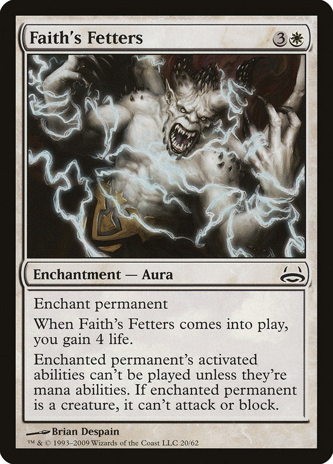 Correntes da Fé / Faith's Fetters - Magic: The Gathering - MoxLand