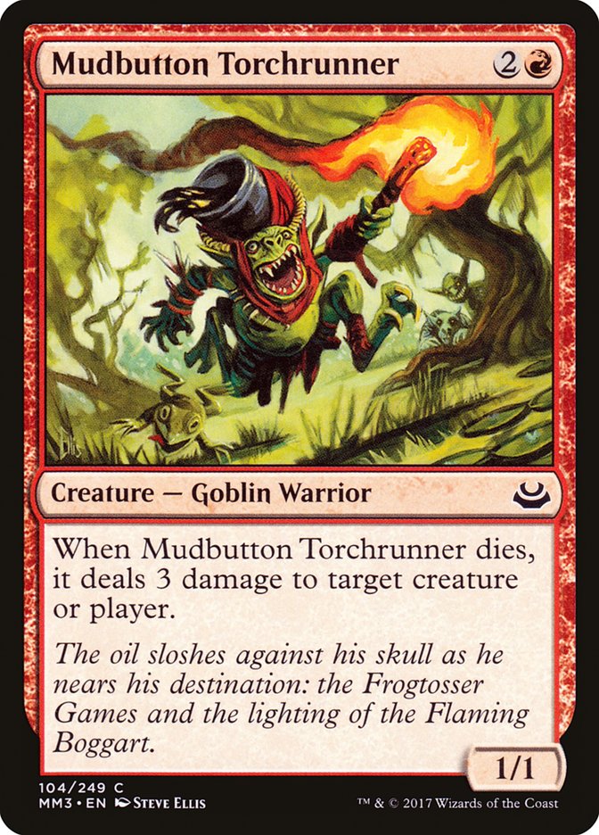 Tocheiro de Brotolama / Mudbutton Torchrunner - Magic: The Gathering - MoxLand