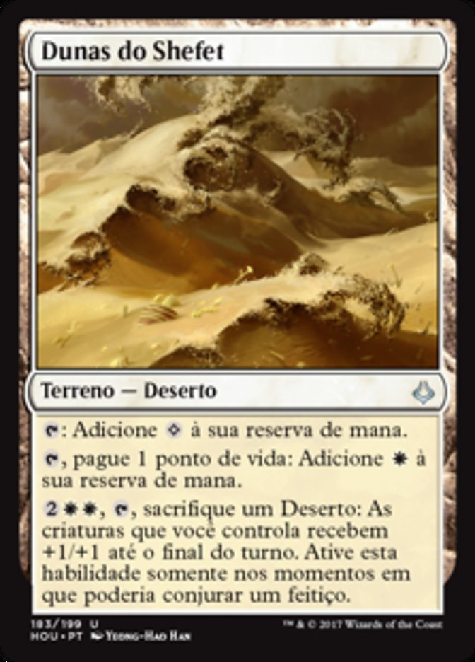 Dunas do Shefet / Shefet Dunes - Magic: The Gathering - MoxLand