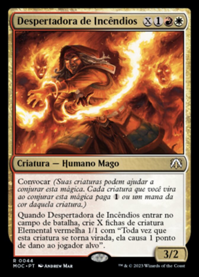 Despertadora de Incêndios / Wildfire Awakener - Magic: The Gathering - MoxLand