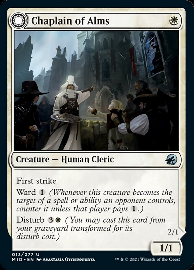 Capelão das Esmolas / Chaplain of Alms - Magic: The Gathering - MoxLand