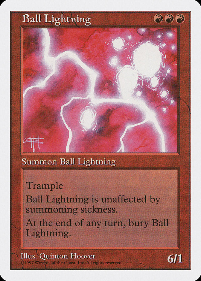 Esfera de Rios / Ball Lightning - Magic: The Gathering - MoxLand