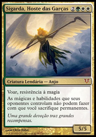 Sigarda, Hoste das Garças / Sigarda, Host of Herons - Magic: The Gathering - MoxLand