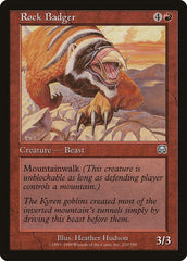 Texugo das Rochas / Rock Badger - Magic: The Gathering - MoxLand