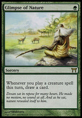 Relance da Natureza / Glimpse of Nature - Magic: The Gathering - MoxLand