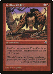 Unhas e Dentes / Tooth and Claw - Magic: The Gathering - MoxLand