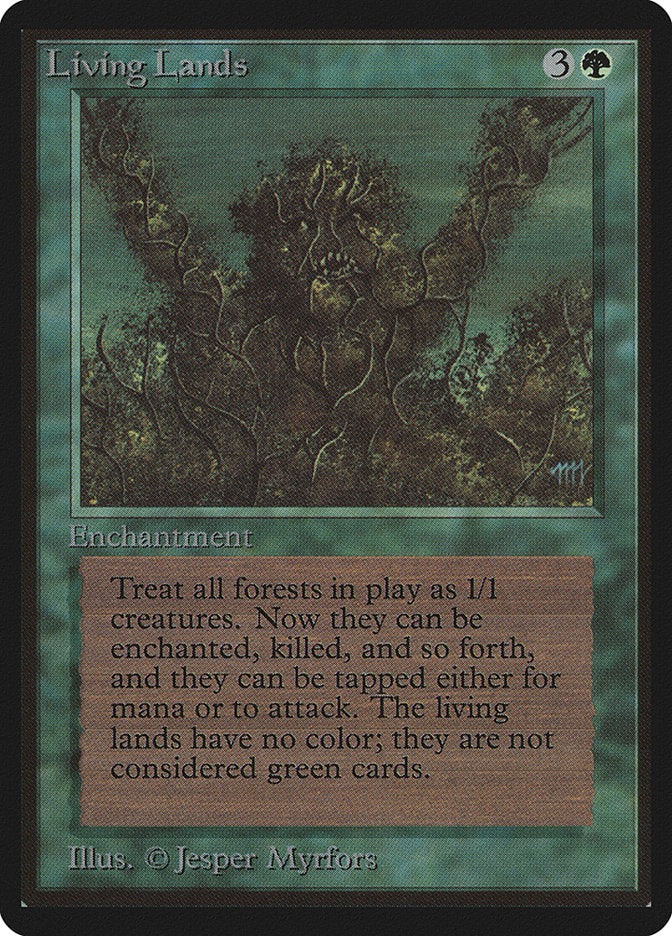 Terrenos Vivos / Living Lands - Magic: The Gathering - MoxLand