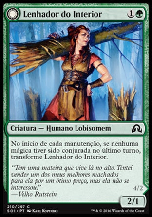 Lenhador do Interior / Hinterland Logger - Magic: The Gathering - MoxLand