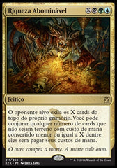 Riqueza Abominável / Villainous Wealth - Magic: The Gathering - MoxLand