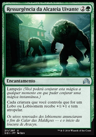 Ressurgência da Alcateia / Uivante Howlpack Resurgence - Magic: The Gathering - MoxLand