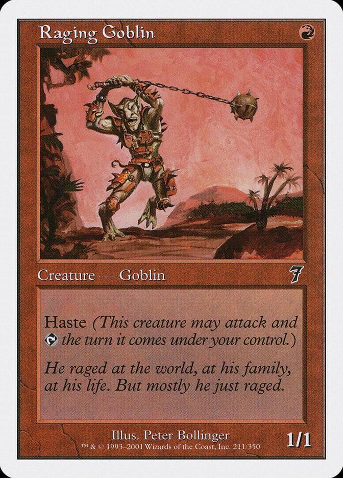 Goblin Enfurecido / Raging Goblin - Magic: The Gathering - MoxLand