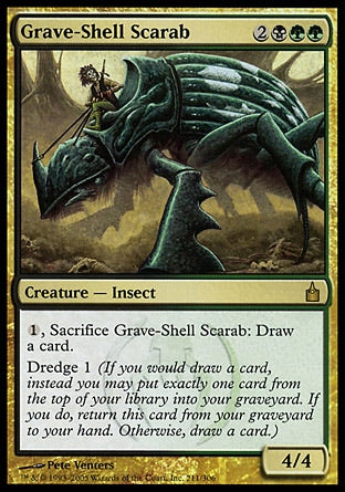 Escaravelho de Sepultura / Grave-Shell Scarab - Magic: The Gathering - MoxLand