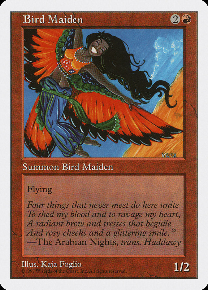 Donzela Alada / Bird Maiden - Magic: The Gathering - MoxLand