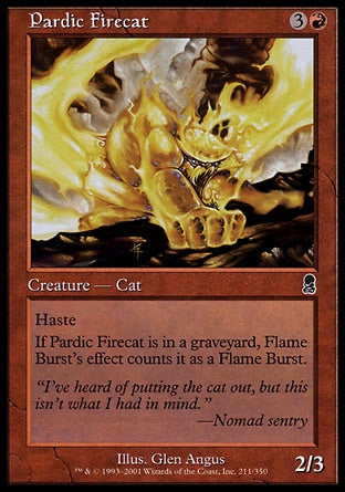 Gato Ígneo Párdico / Pardic Firecat - Magic: The Gathering - MoxLand