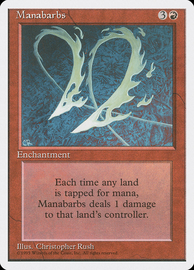 Farpas de Mana / Manabarbs - Magic: The Gathering - MoxLand