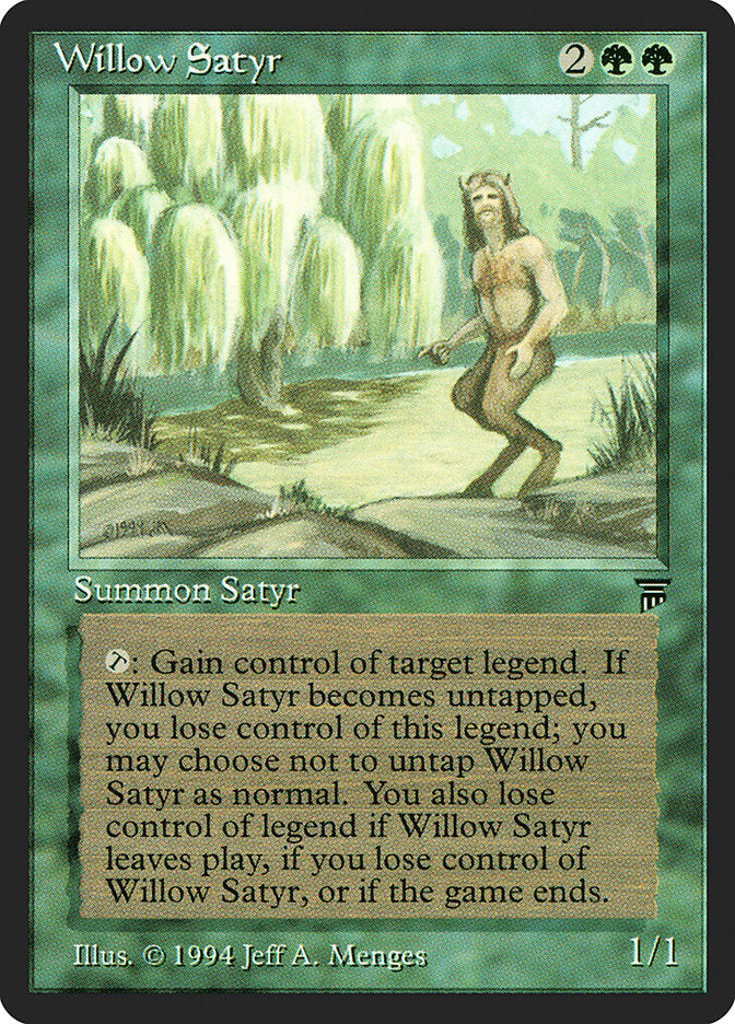 Willow Satyr / Willow Satyr - Magic: The Gathering - MoxLand