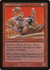 Tropas de Choque / Shock Troops - Magic: The Gathering - MoxLand