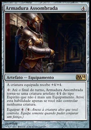 Armadura Assombrada / Haunted Plate Mail - Magic: The Gathering - MoxLand