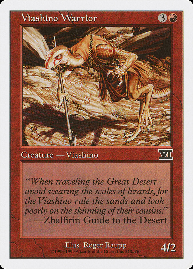 Guerreiro Viashino / Viashino Warrior - Magic: The Gathering - MoxLand