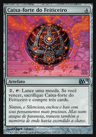 Caixa-forte do Feiticeiro / Sorcerer's Strongbox - Magic: The Gathering - MoxLand