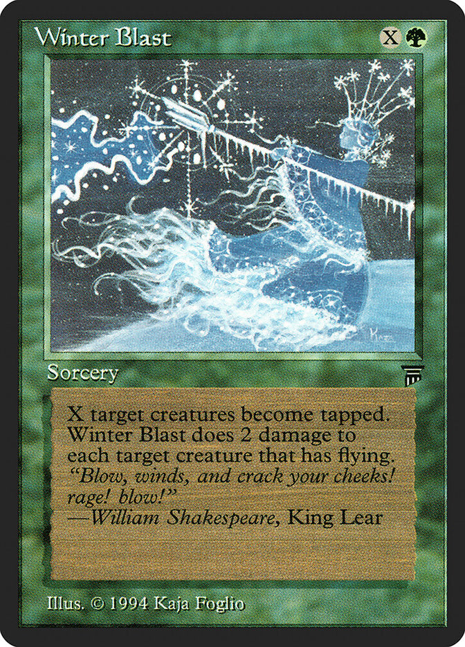 Maldição de Inverno / Winter Blast - Magic: The Gathering - MoxLand