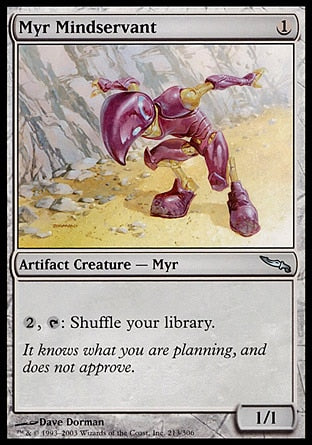 Myr Ataca-Mentes / Myr Mindservant - Magic: The Gathering - MoxLand