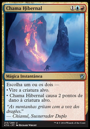 Chama Hibernal / Winterflame - Magic: The Gathering - MoxLand