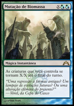 Mutação de Biomassa / Biomass Mutation - Magic: The Gathering - MoxLand