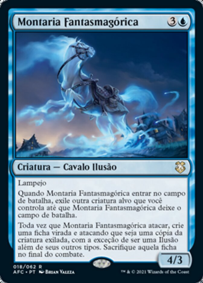 Montaria Fantasmagórica / Phantom Steed - Magic: The Gathering - MoxLand