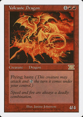 Dragão Vulcânico / Volcanic Dragon - Magic: The Gathering - MoxLand
