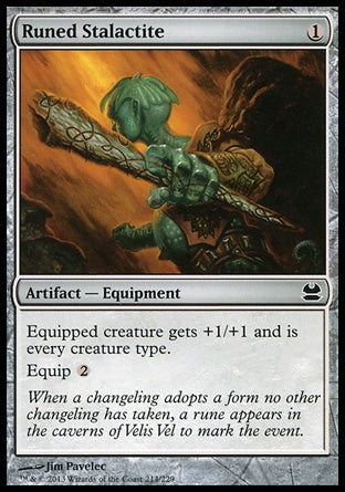 Estalactite Runica / Runed Stalactite - Magic: The Gathering - MoxLand