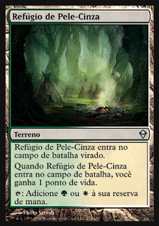 Refúgio de Pele-Cinza / Graypelt Refuge - Magic: The Gathering - MoxLand