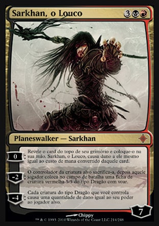 Sarkhan, o Louco / Sarkhan the Mad - Magic: The Gathering - MoxLand