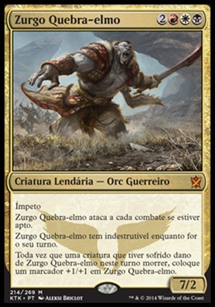 Zurgo Quebra-elmo / Zurgo Helmsmasher - Magic: The Gathering - MoxLand