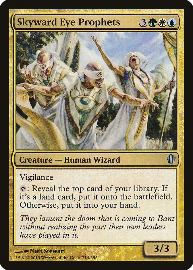 Profetas do Olho Celestial / Skyward Eye Prophets - Magic: The Gathering - MoxLand