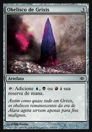 Obelisco de Grixis / Obelisk of Grixis - Magic: The Gathering - MoxLand