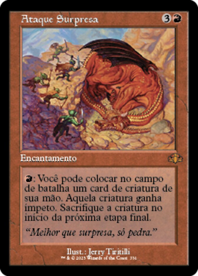 Ataque Surpresa / Sneak Attack - Magic: The Gathering - MoxLand