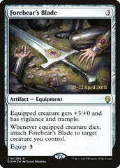 Lâmina dos Antepassados / Forebear's Blade - Magic: The Gathering - MoxLand